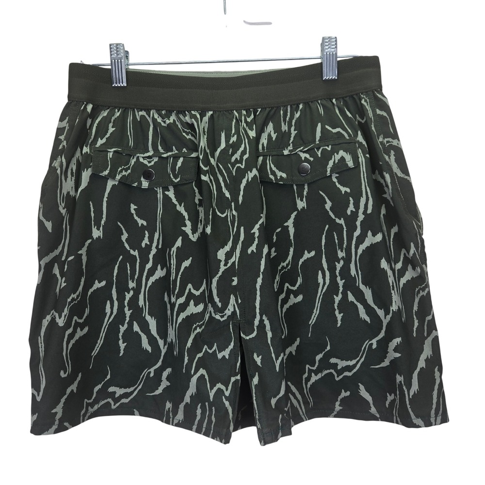 Athleta Vienna Voyage‎ Skort Size 10 Green Camo Cargo Pockets Athletic Golf - Picture 8 of 8